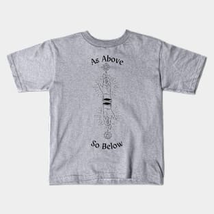 As Above So Below Kids T-Shirt